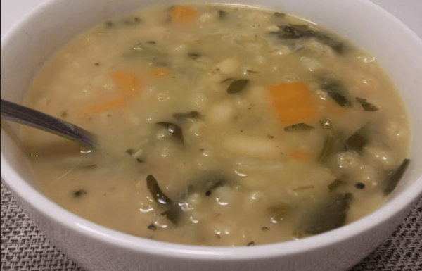 מרק גריסים ושעועית חורפי מעולה